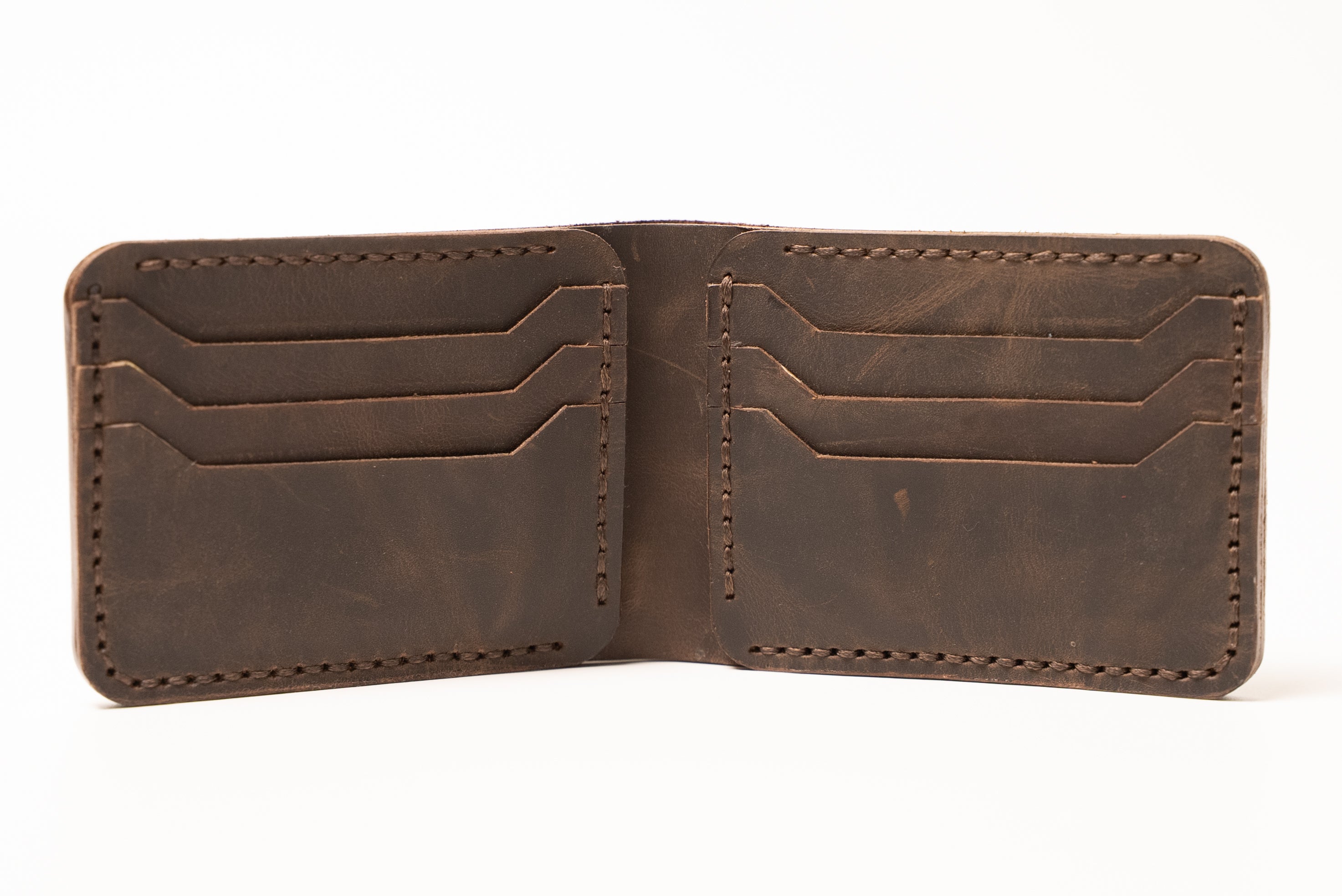 Royal Men's Genuine Leather Bi-Fold Wallet | 8 Card Capacity