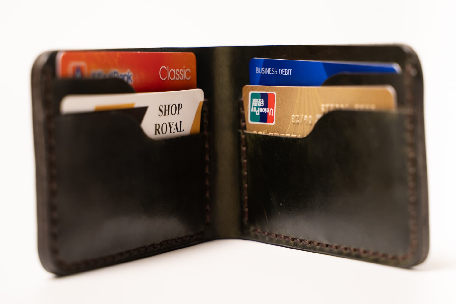 ROYAL Hand Stitch Front Pocket Wallet
