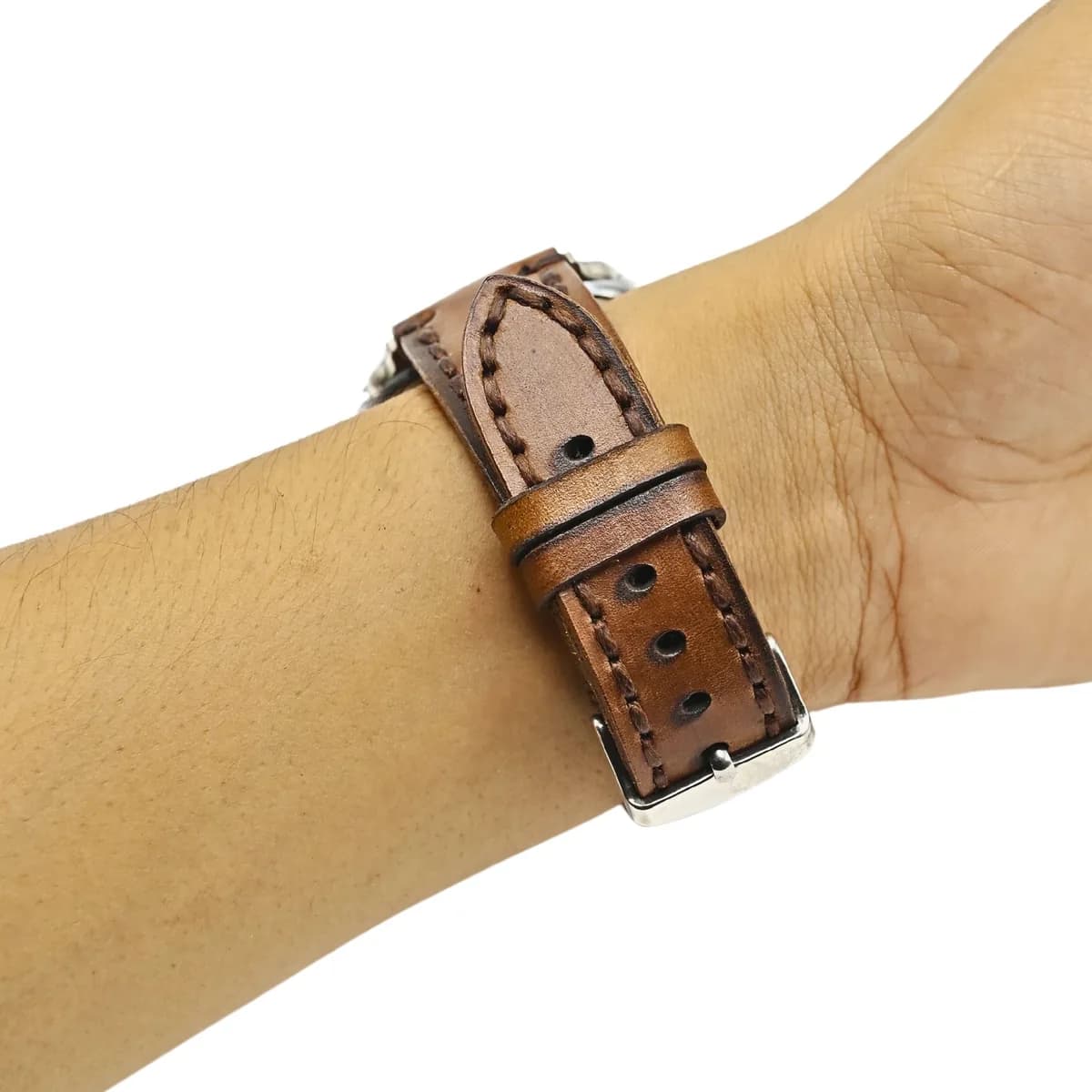 ROYAL Leather Apple Watch Band — Tan