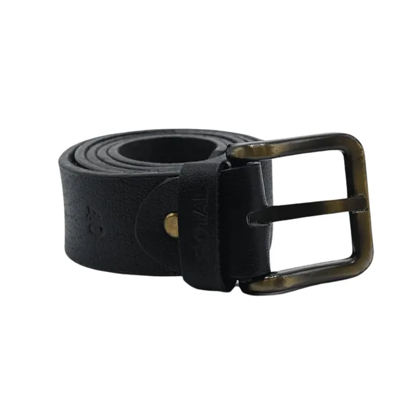ROYAL Hand Crafted Leather Belts (Black, 38)