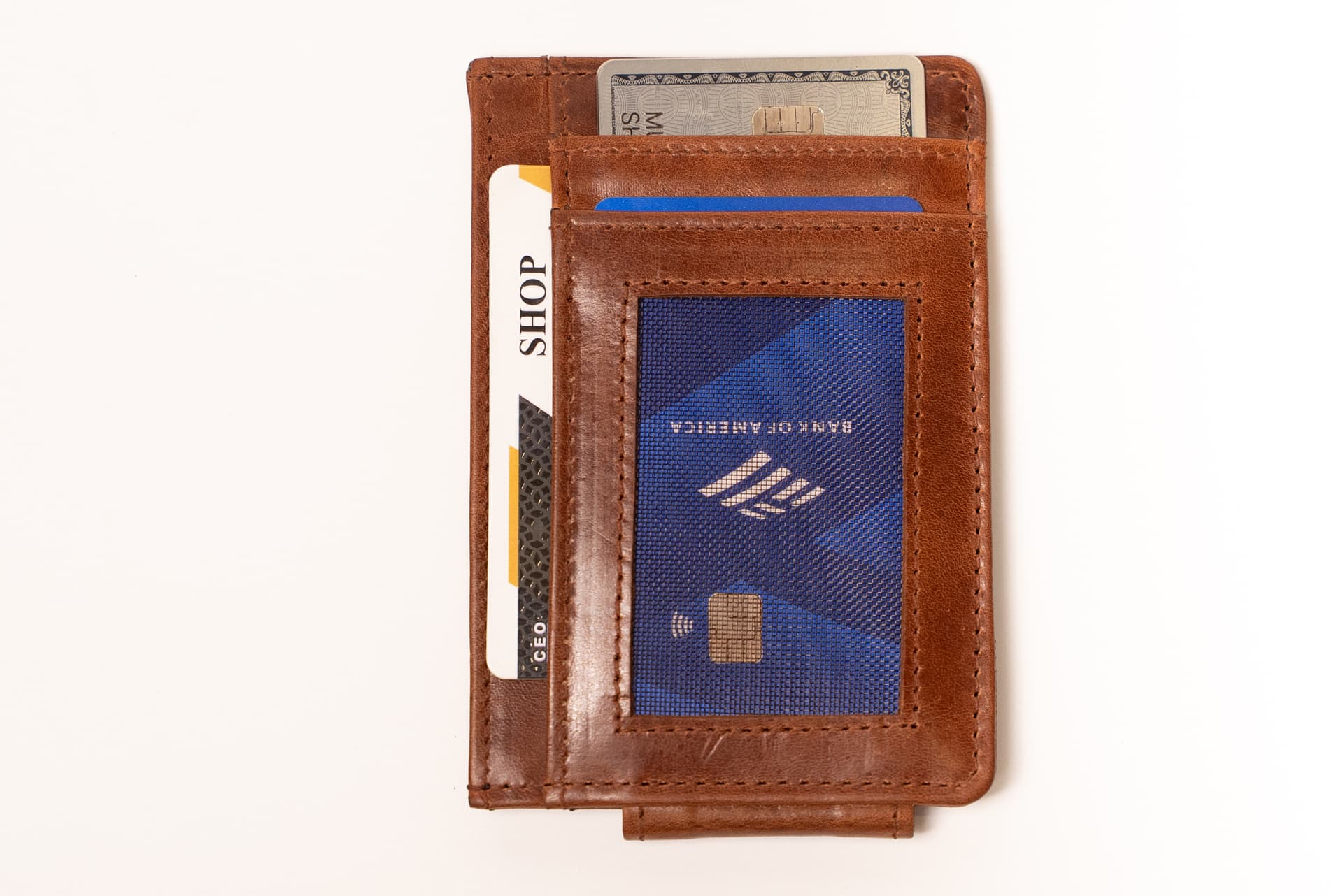 ROYAL Magnet Card Holder — Tan