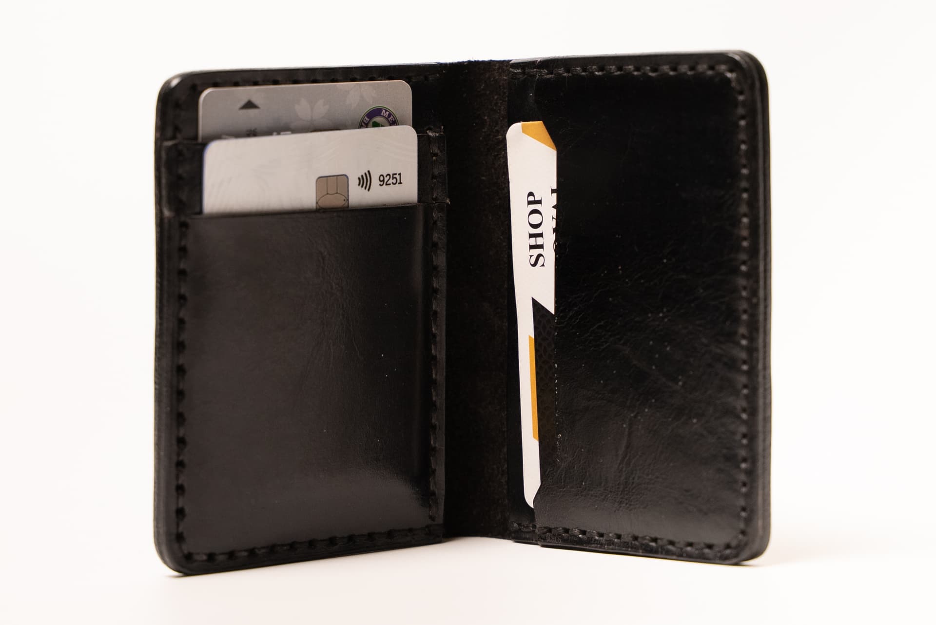 ROYAL Hand Made Card Holder — Black