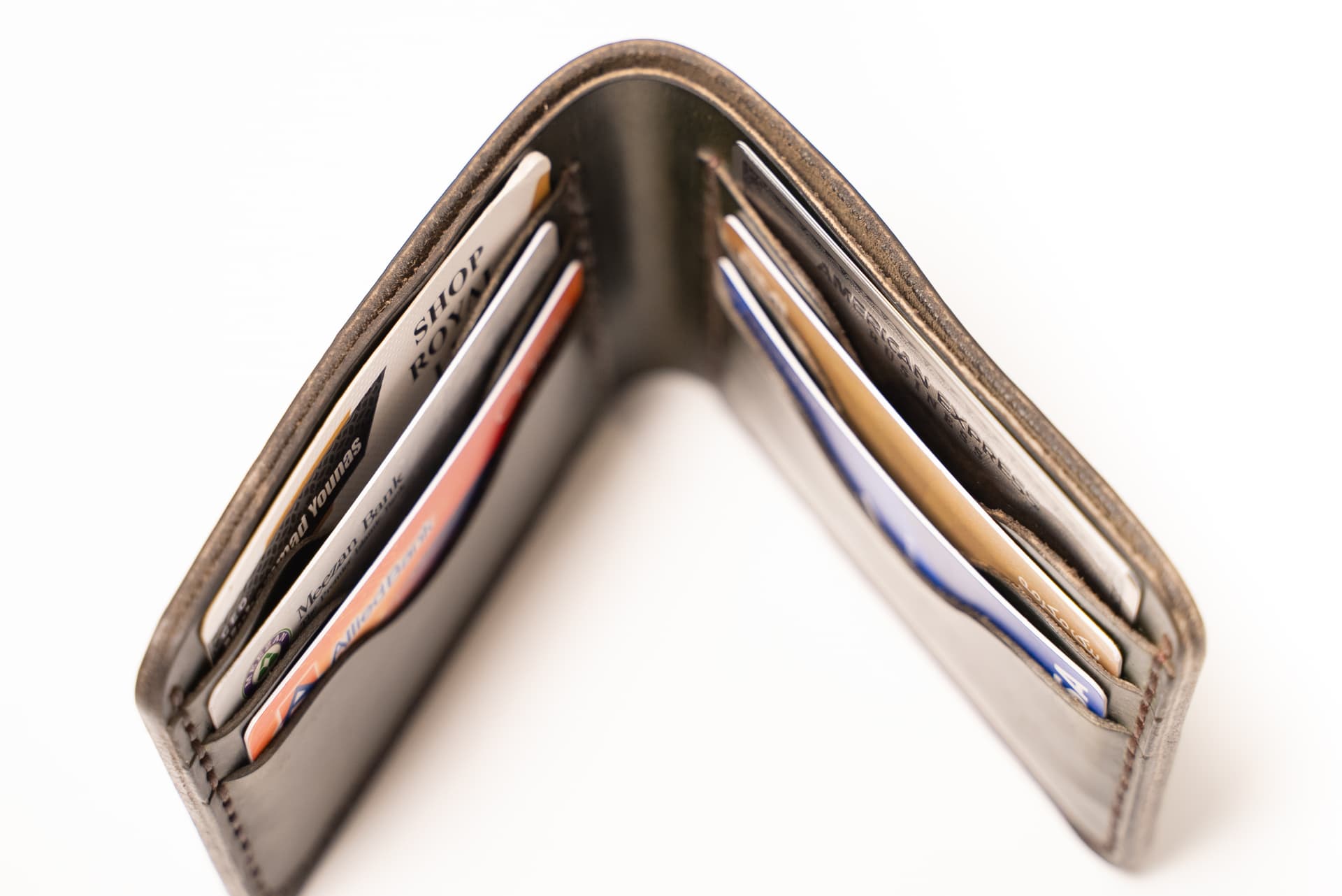 ROYAL Hand Made Regular 3 Pocket Wallet — Green