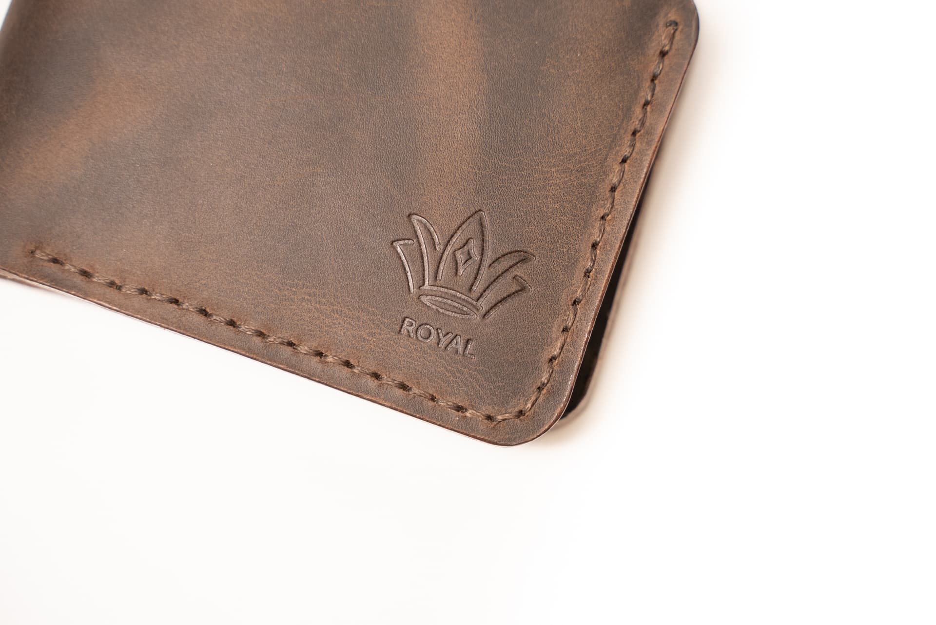 ROYAL Hand Made 3 Pocket + Hidden Wallet — Chocolate