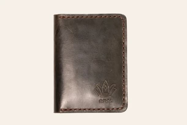 ROYAL Hand Made Card Holder — Green