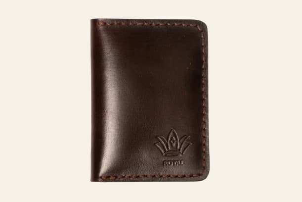 ROYAL Hand Made Card Holder — Green