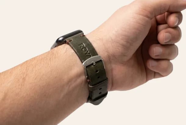 ROYAL Leather Watch Strap