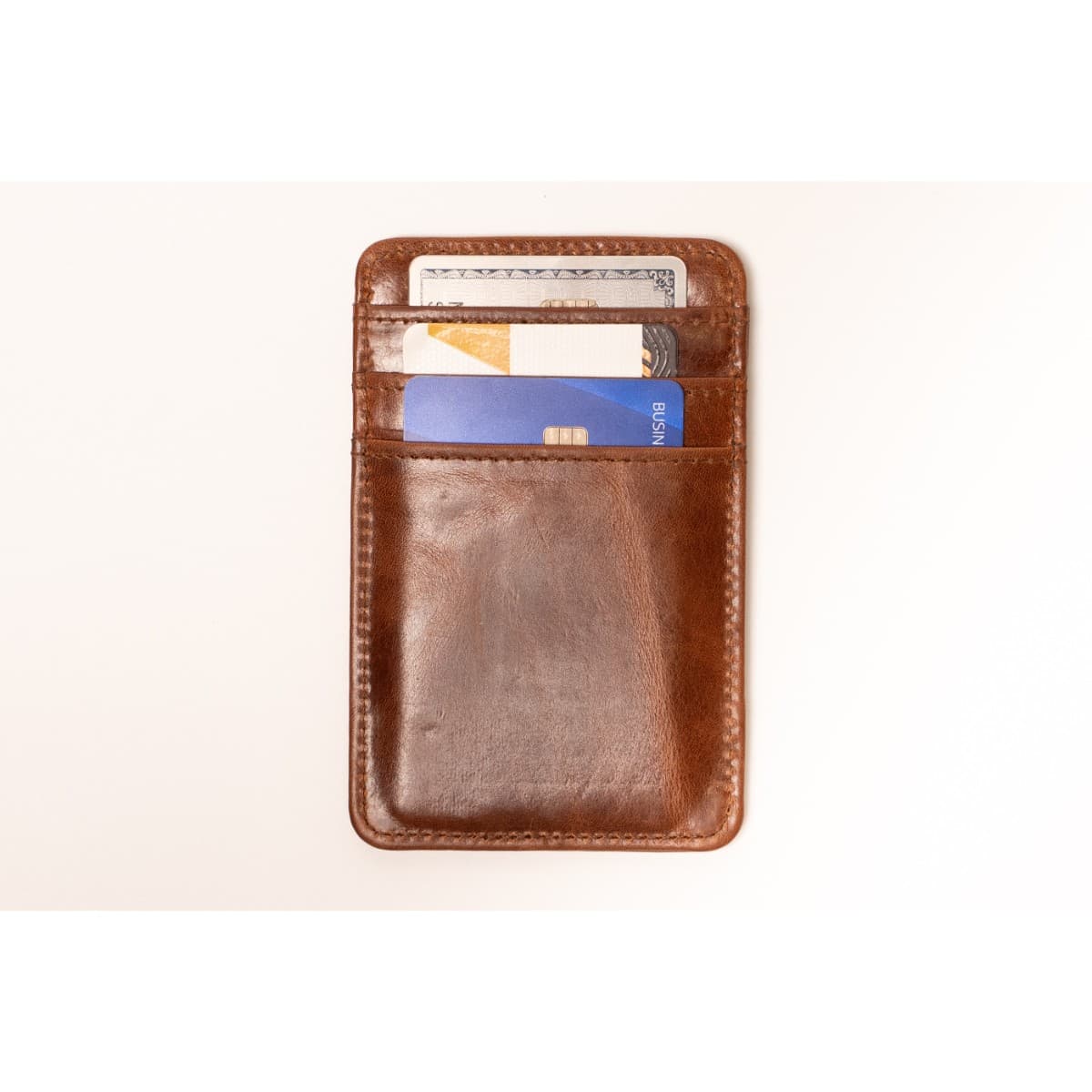 ROYAL Slim Card Holder — Brown