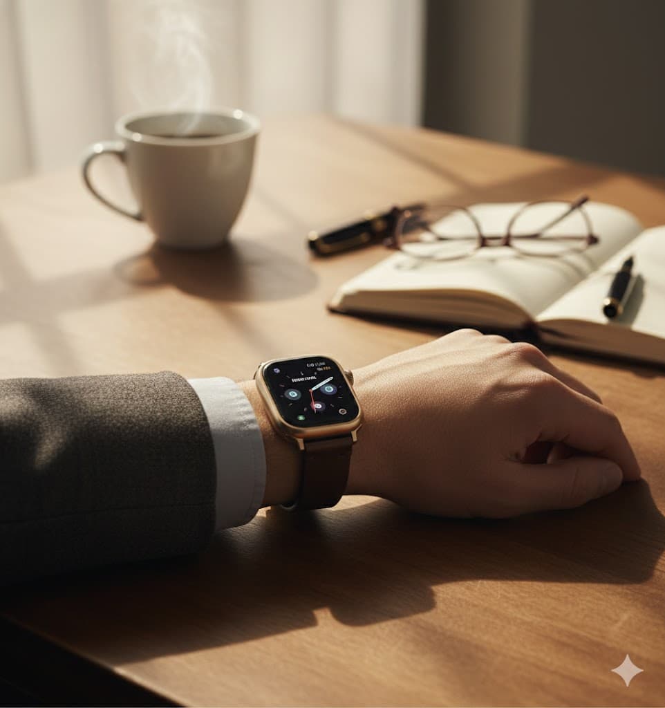 ROYAL Leather Watch Strap — Chocolate Brown