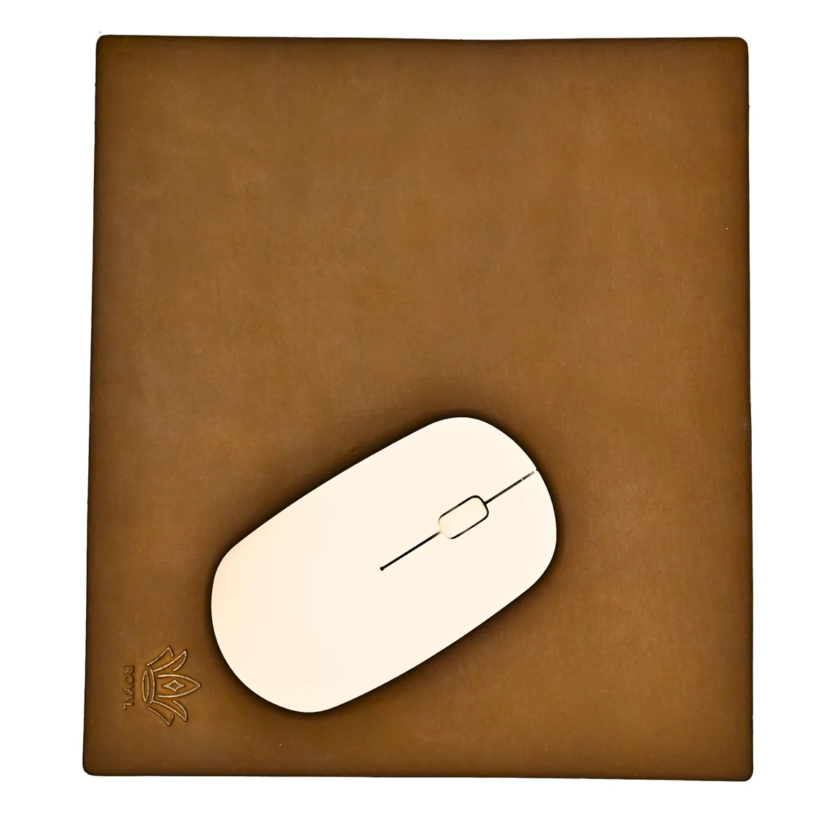 Leather Mouse Pad (Dark Brown)