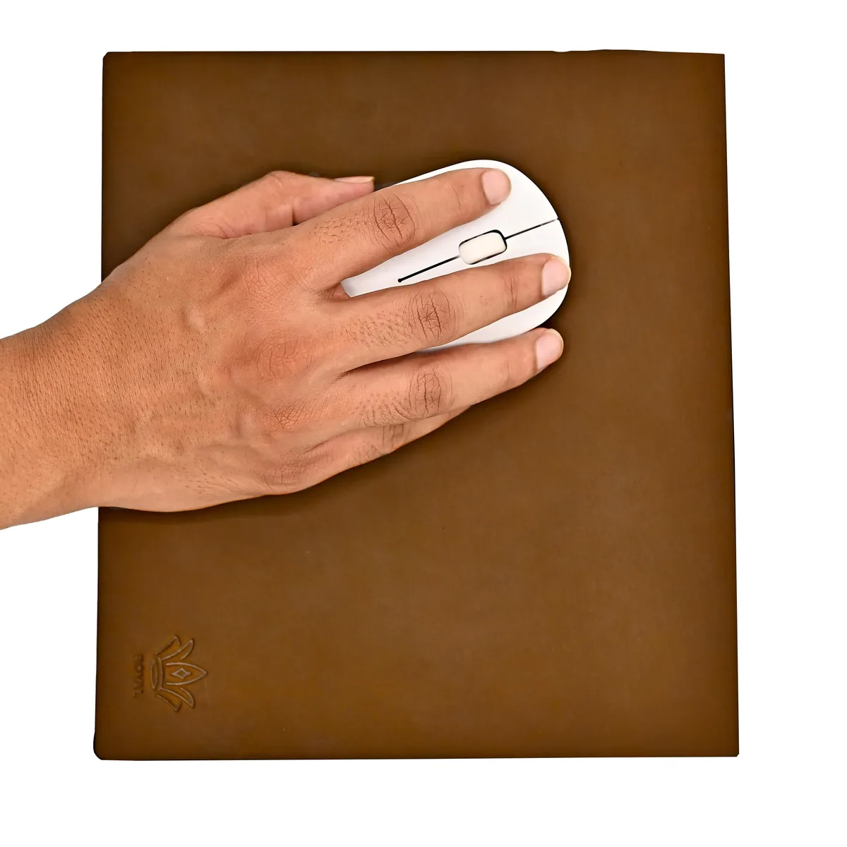 Leather Mouse Pad (Dark Brown)