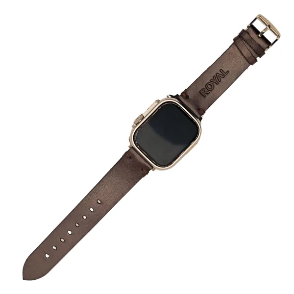 ROYAL Leather Apple Watch Band — Chocolate Brown