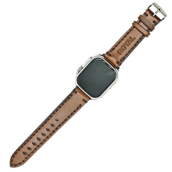 ROYAL Leather Apple Watch Band — Tan