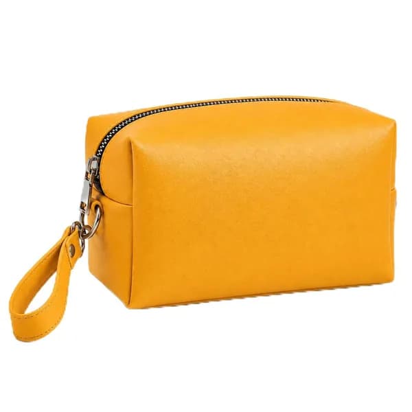 ROYAL Genuine Leather Toiletry Bag for Men and Women, Travel Dopp Kit