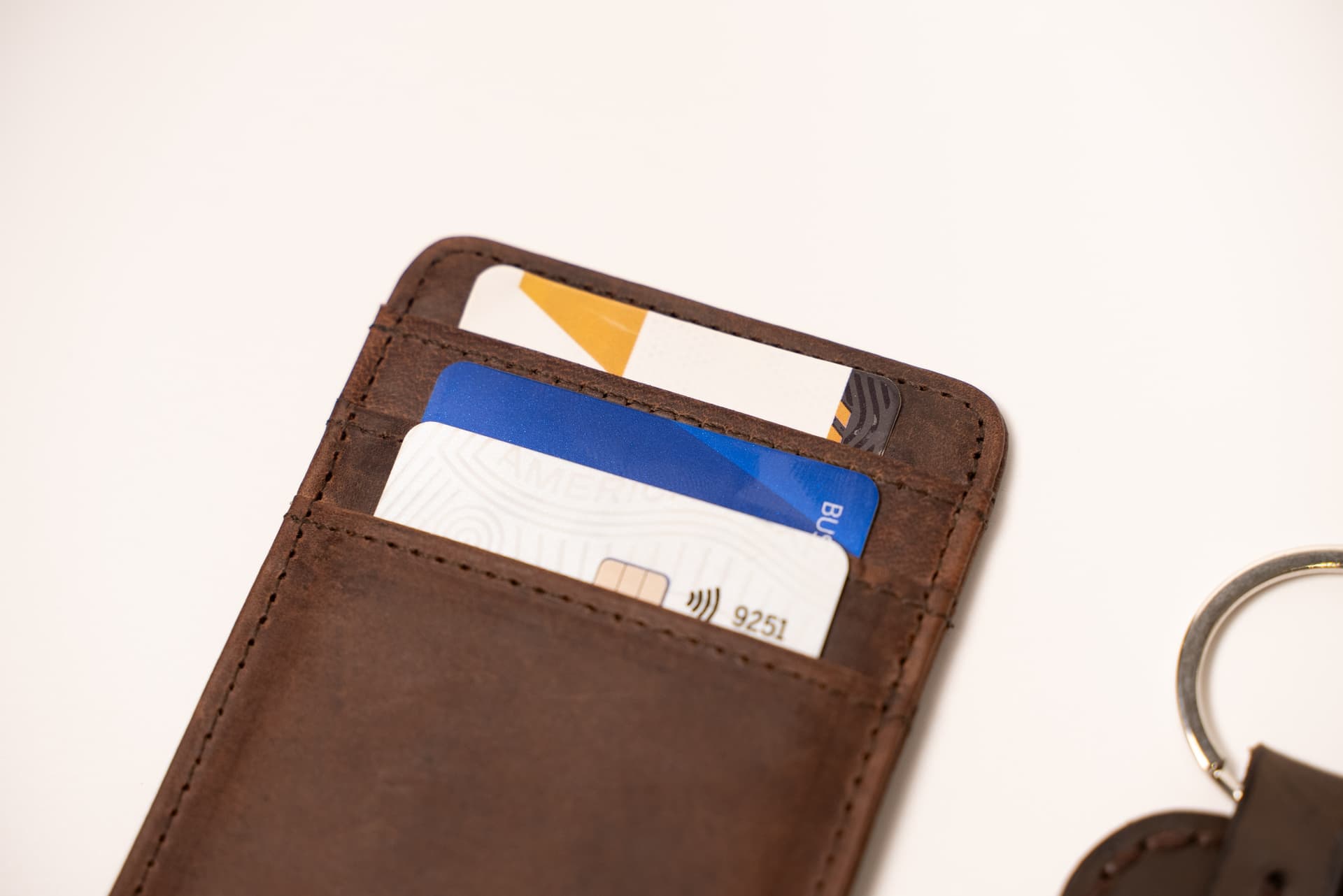 ROYAL Slim Card Holder — Chocolate