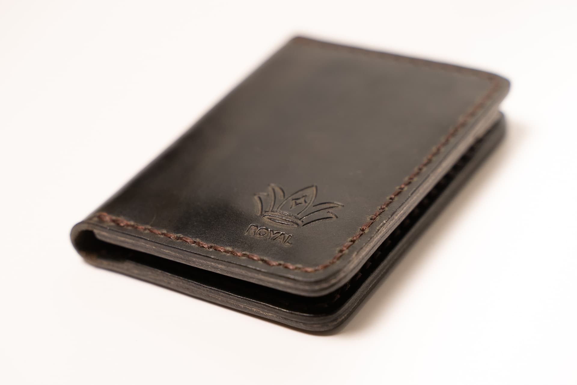 ROYAL Hand Made Card Holder — Green