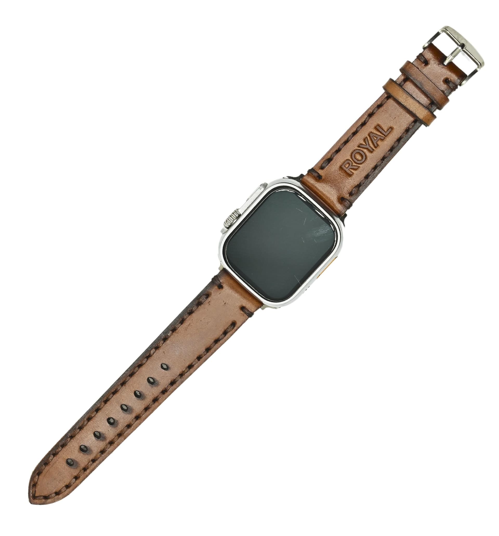 ROYAL Leather Apple Watch Band β Tan