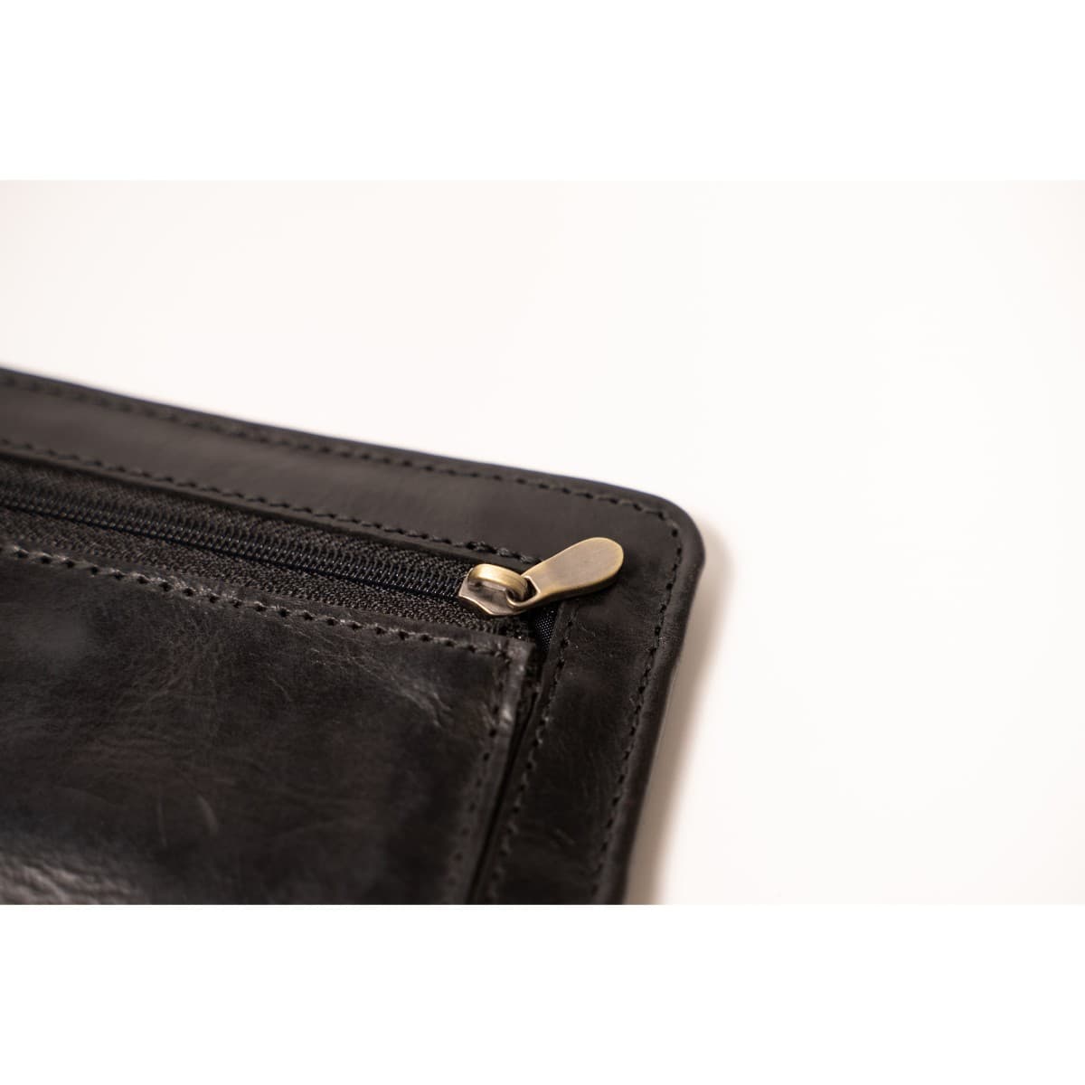 ROYAL Long Flap Card Holder — Black