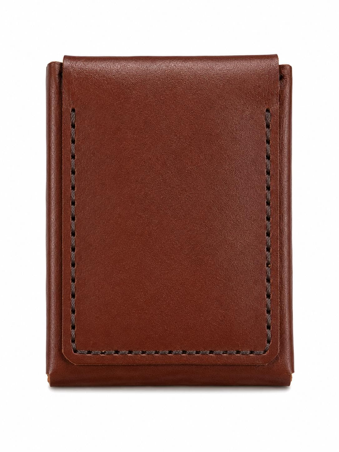 Genuine Leather Wallet Men Slim Bifold Handmade Card Holder | Brown Wallet