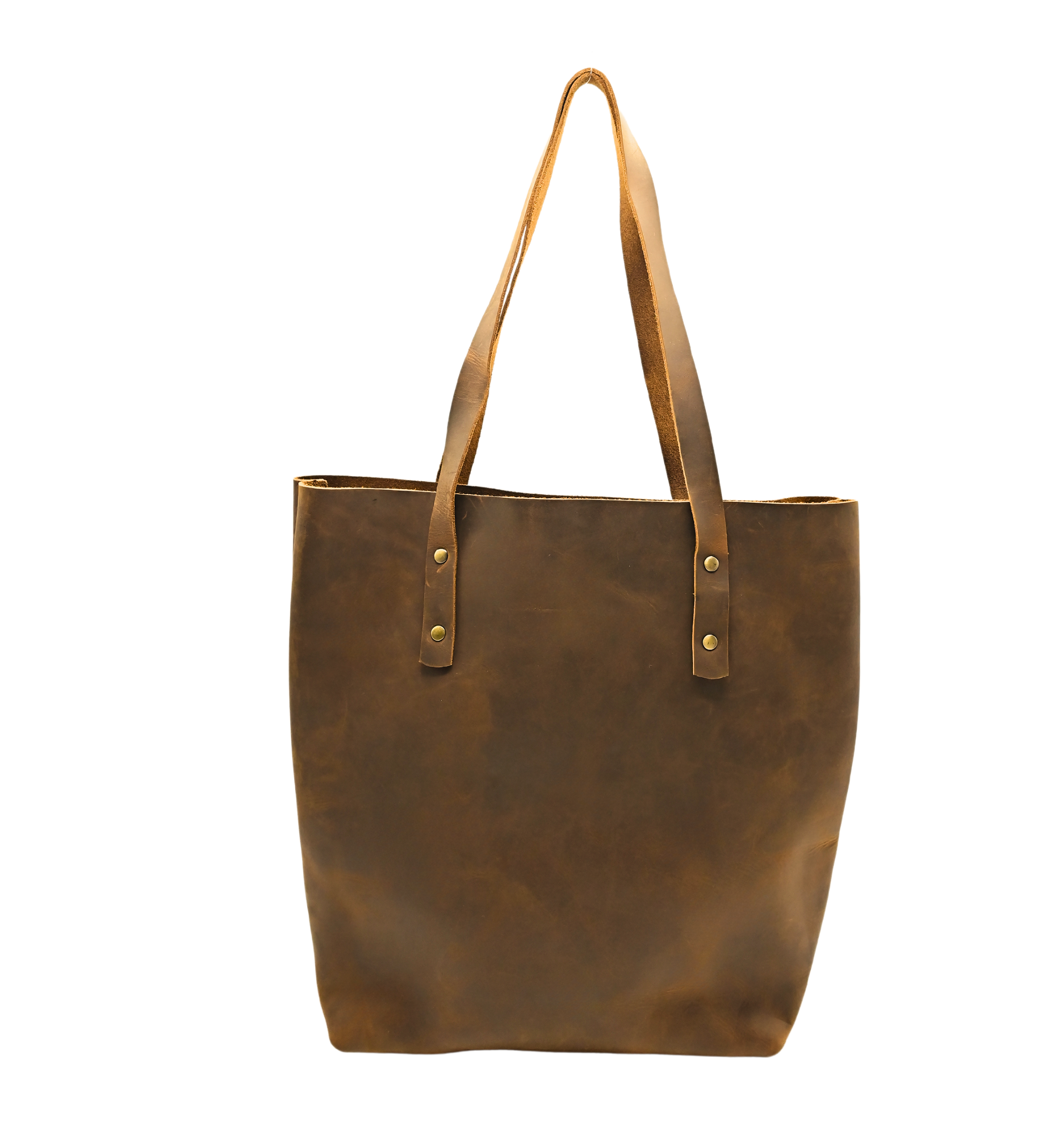 Hand Crafted Leather Ladies Tote Bag