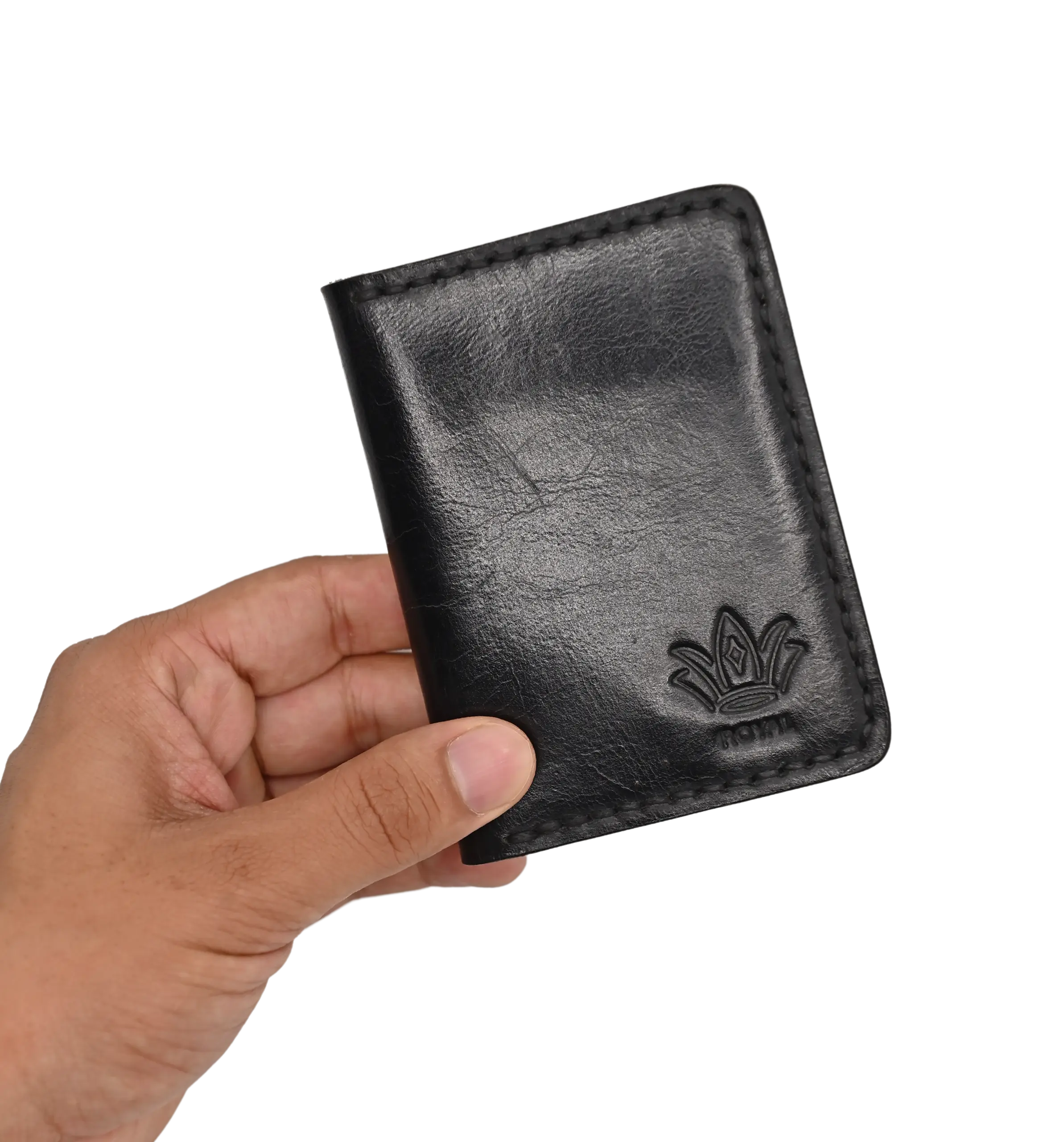 Leather black Card holder