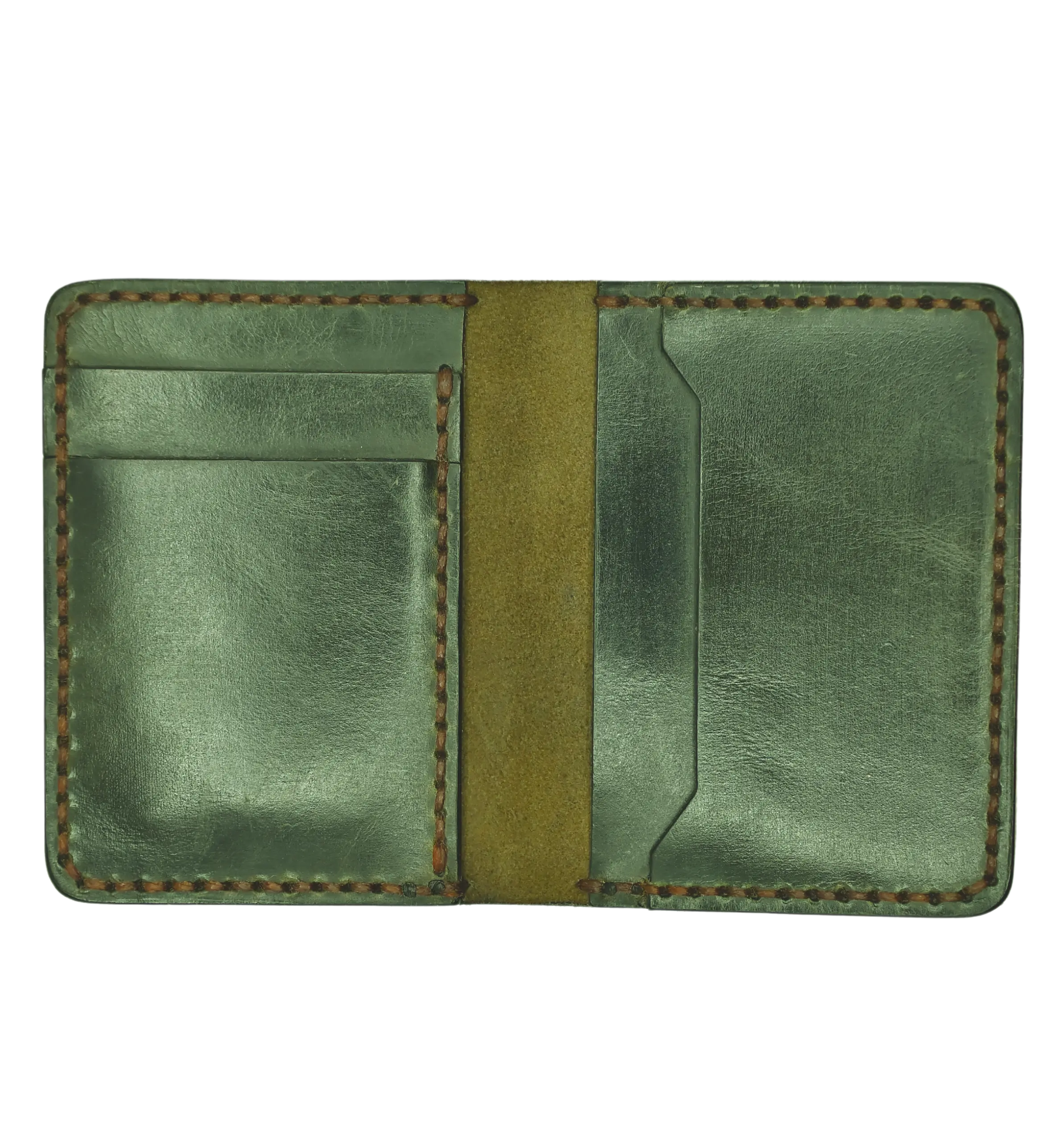 Leather Green Card holder