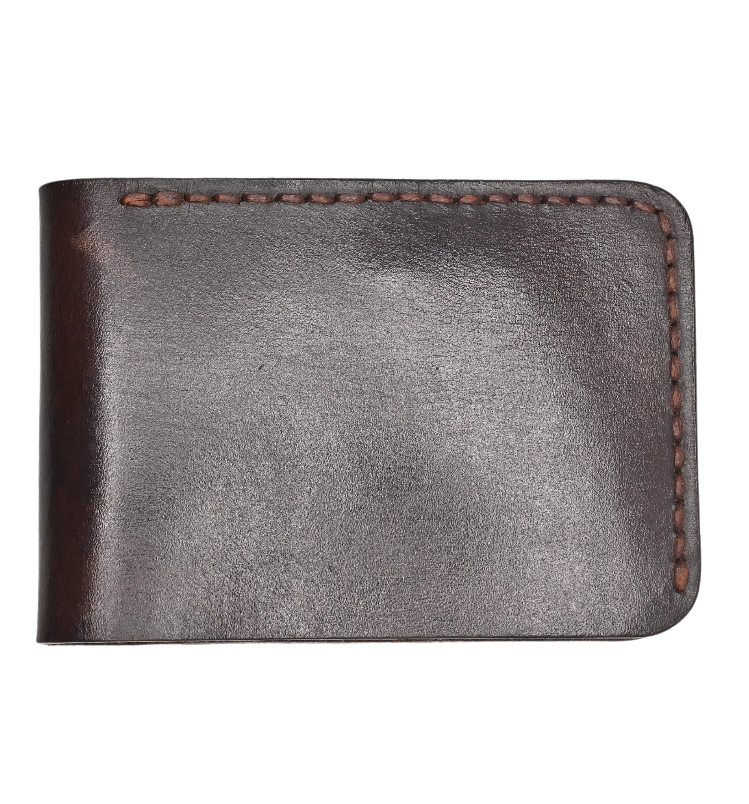 Leather brown Wallet Front Pocket