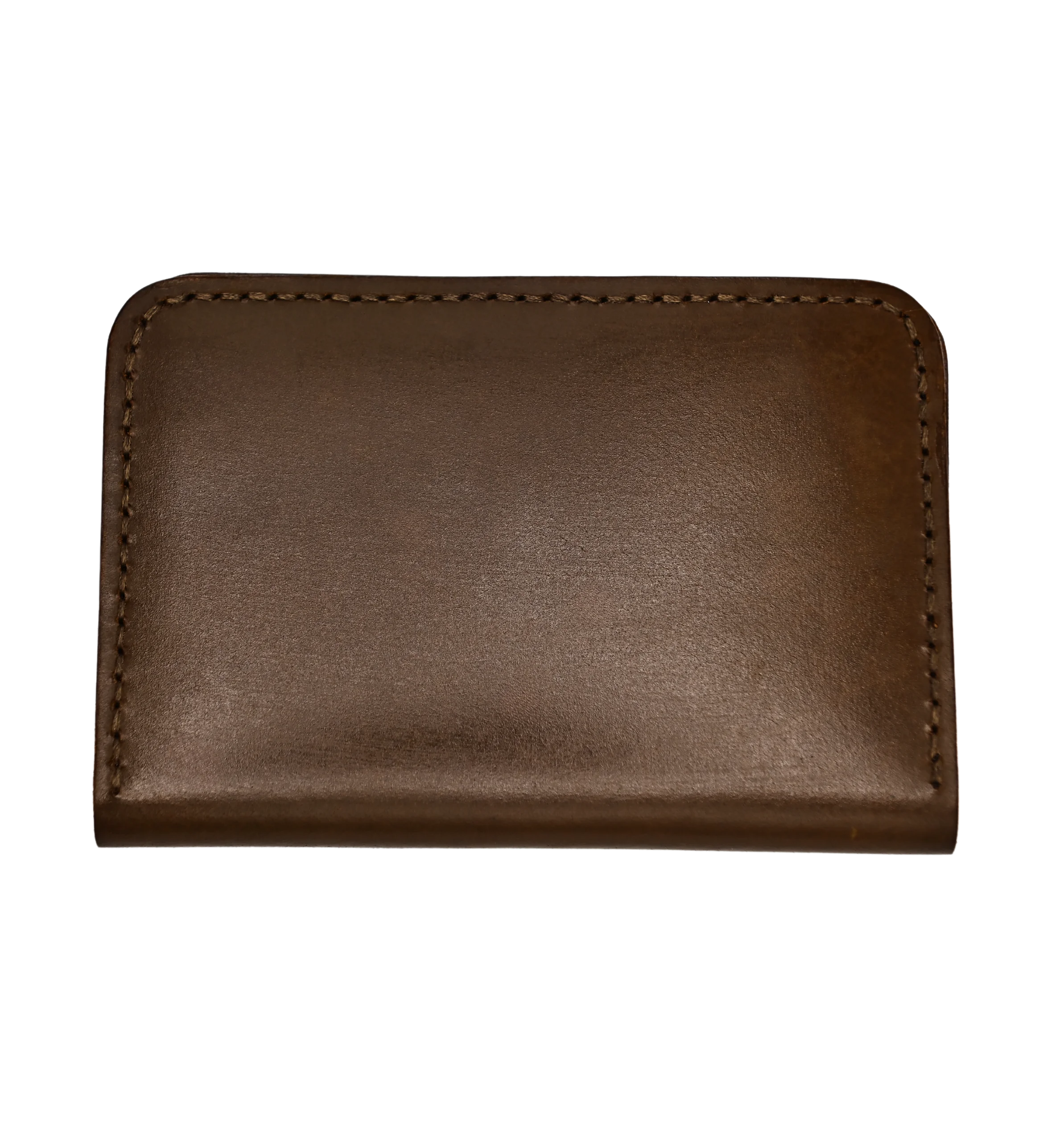 Leather Passport Cover Brown