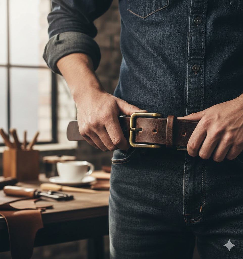 ROYAL Leather Belt Buckle Accessory