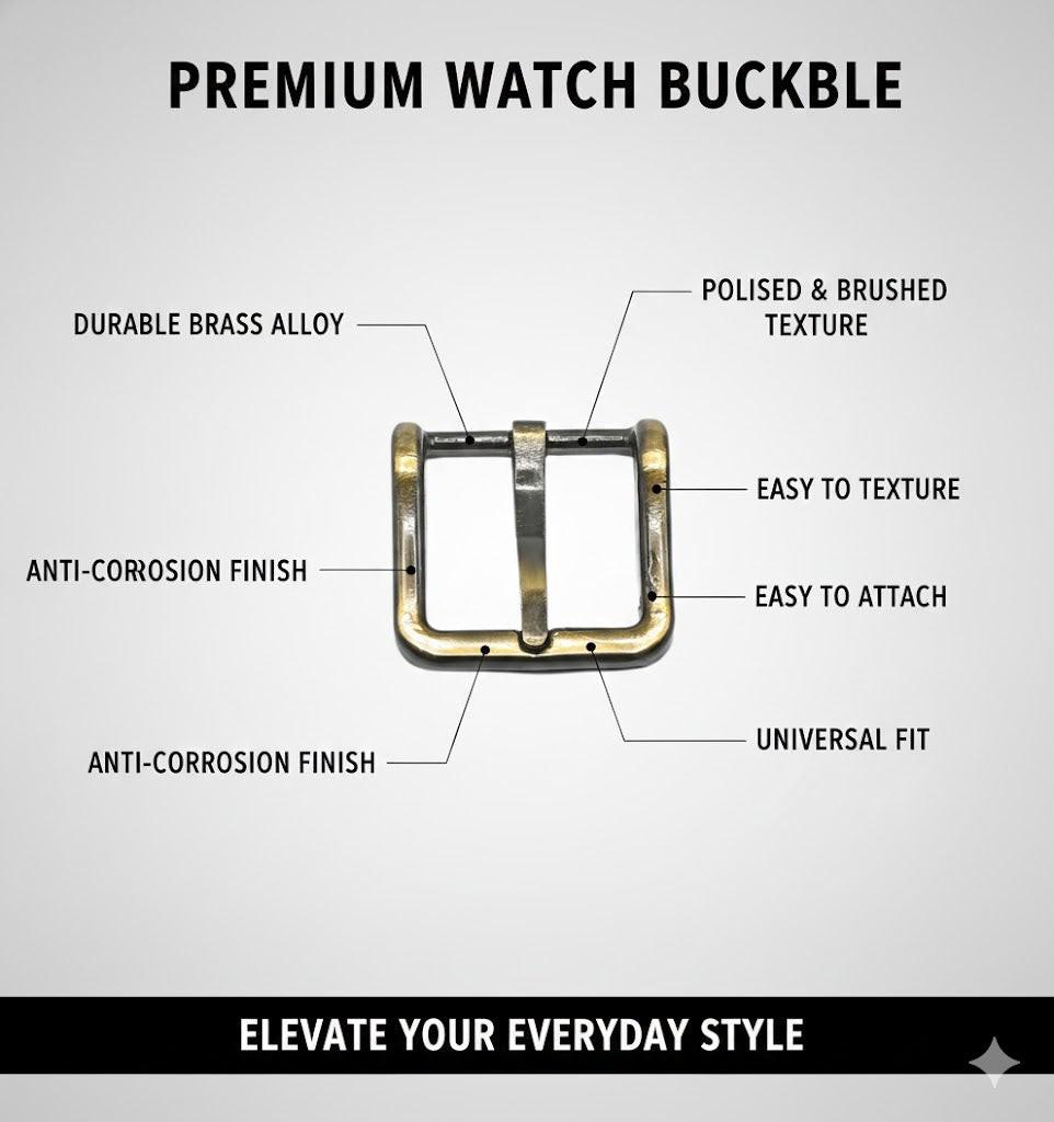 ROYAL Leather Belt Buckle Accessory.