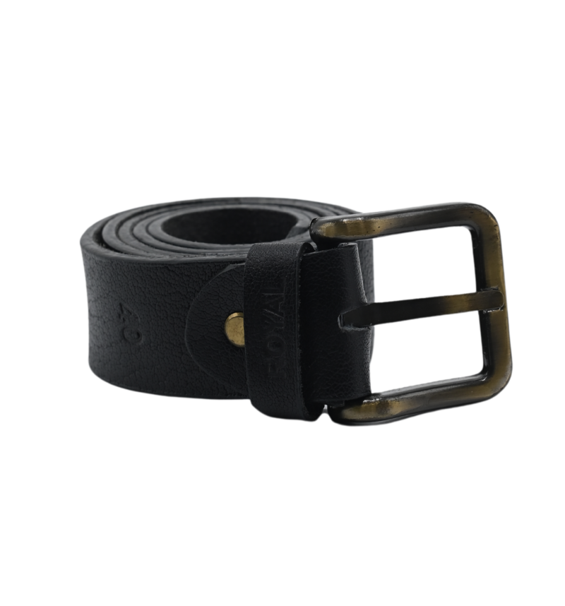 Hand Crafted Traditional Leather Black Belt