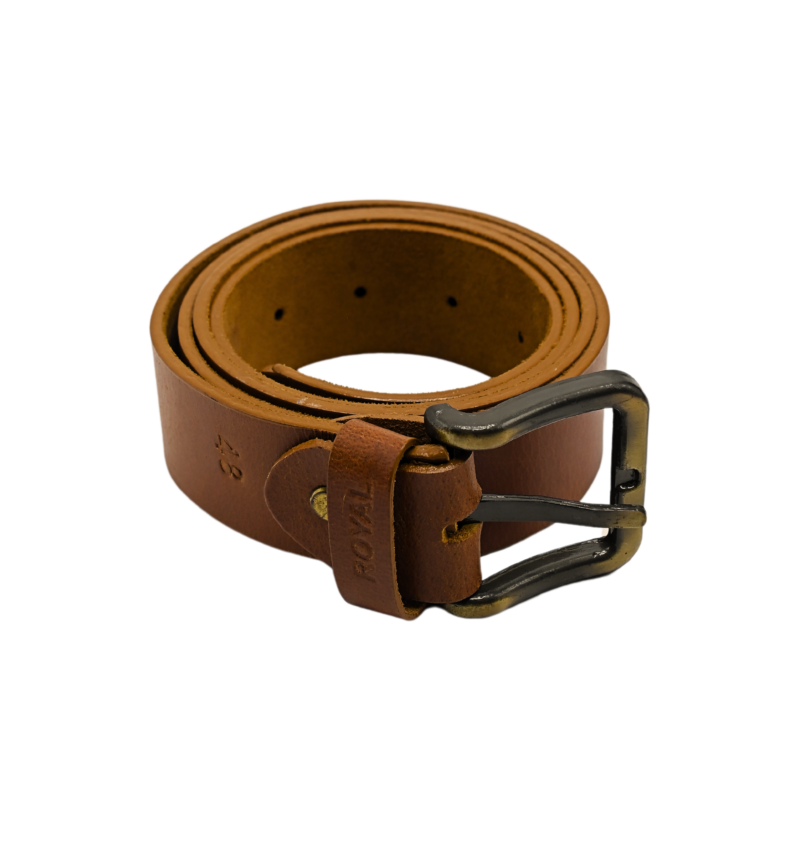 Hand Crafted Traditional Leather Tan Belt