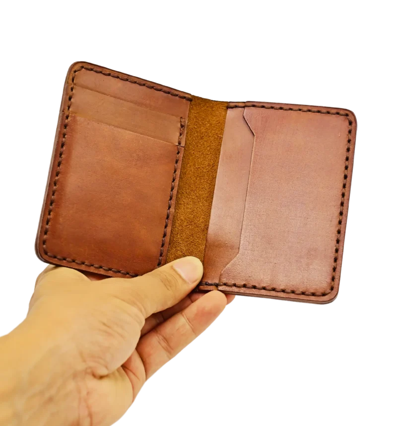 Leather tan Card holder