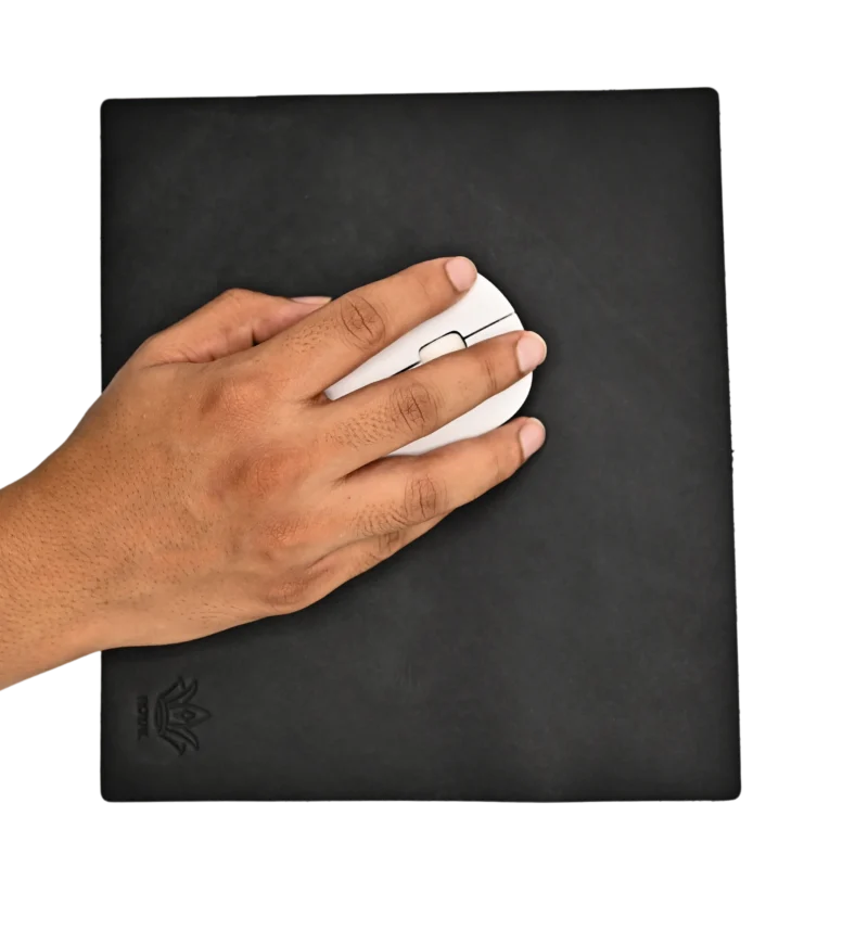 Leather Mouse pad Black