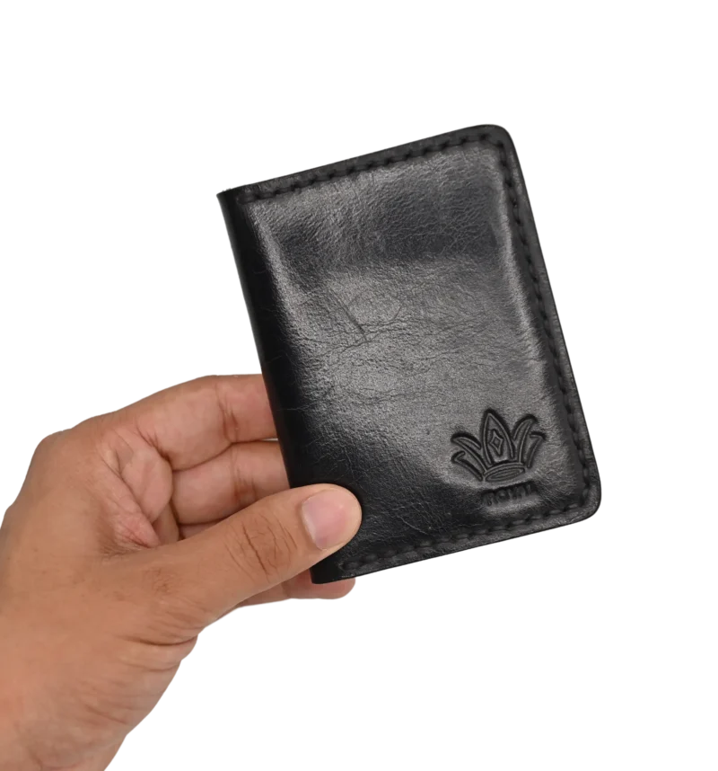 Leather black Card holder