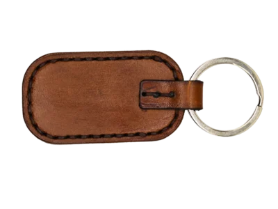 Leather tan Key Chain