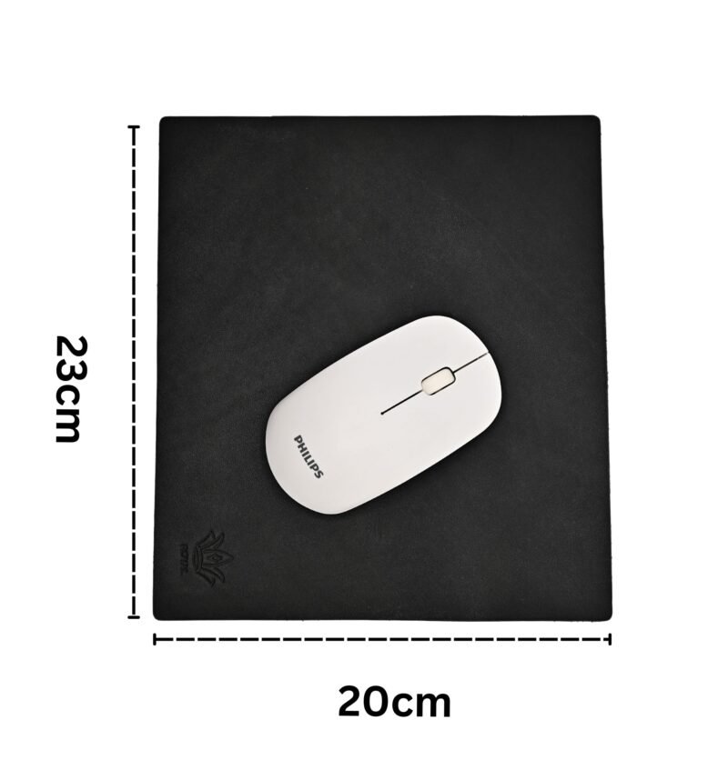 Leather Mouse pad Black